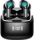 Wireless Earbud Bluetooth Headphones 5.3 Stereo Bass Earphones - Long