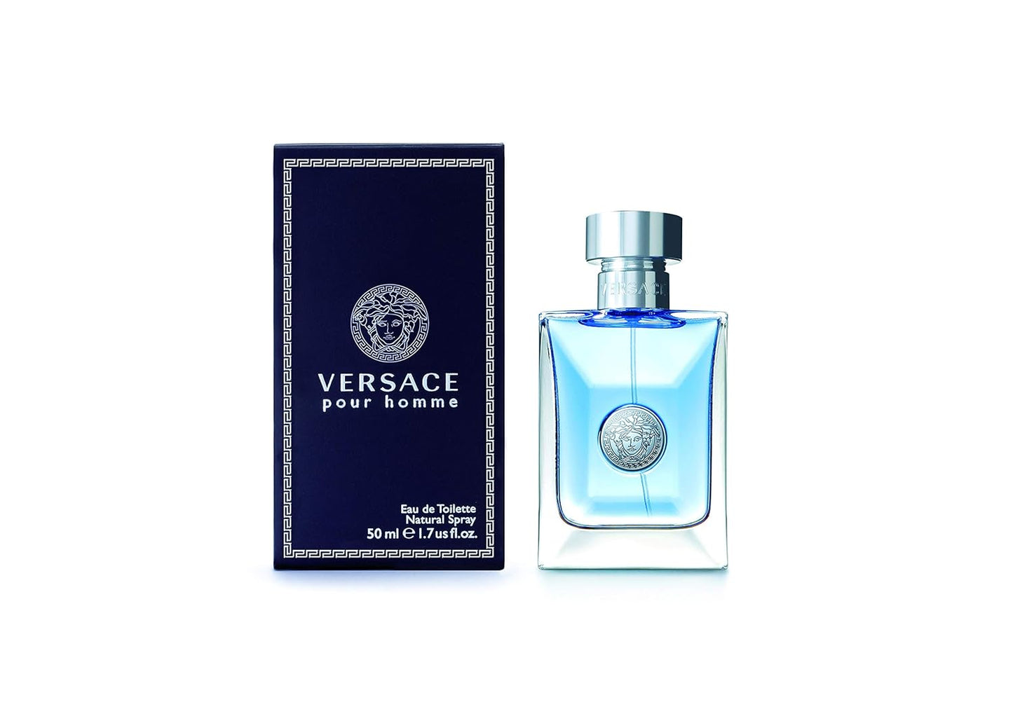 Versace Pour Homme Eau De Toilette Spray for Men - 1.7 Oz