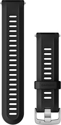 Garmin Replacement Band for Forerunner 955, Black and Silver - Easy