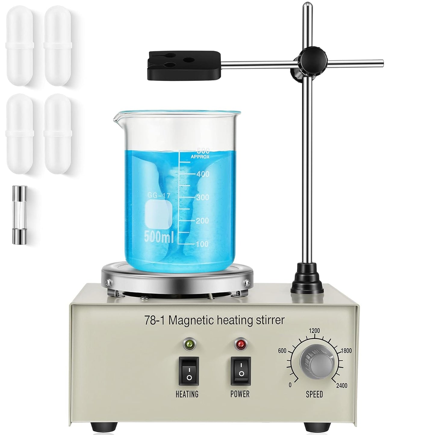 78-1 Magnetic Stirrer Hot Plate for Lab Mixing and Heating