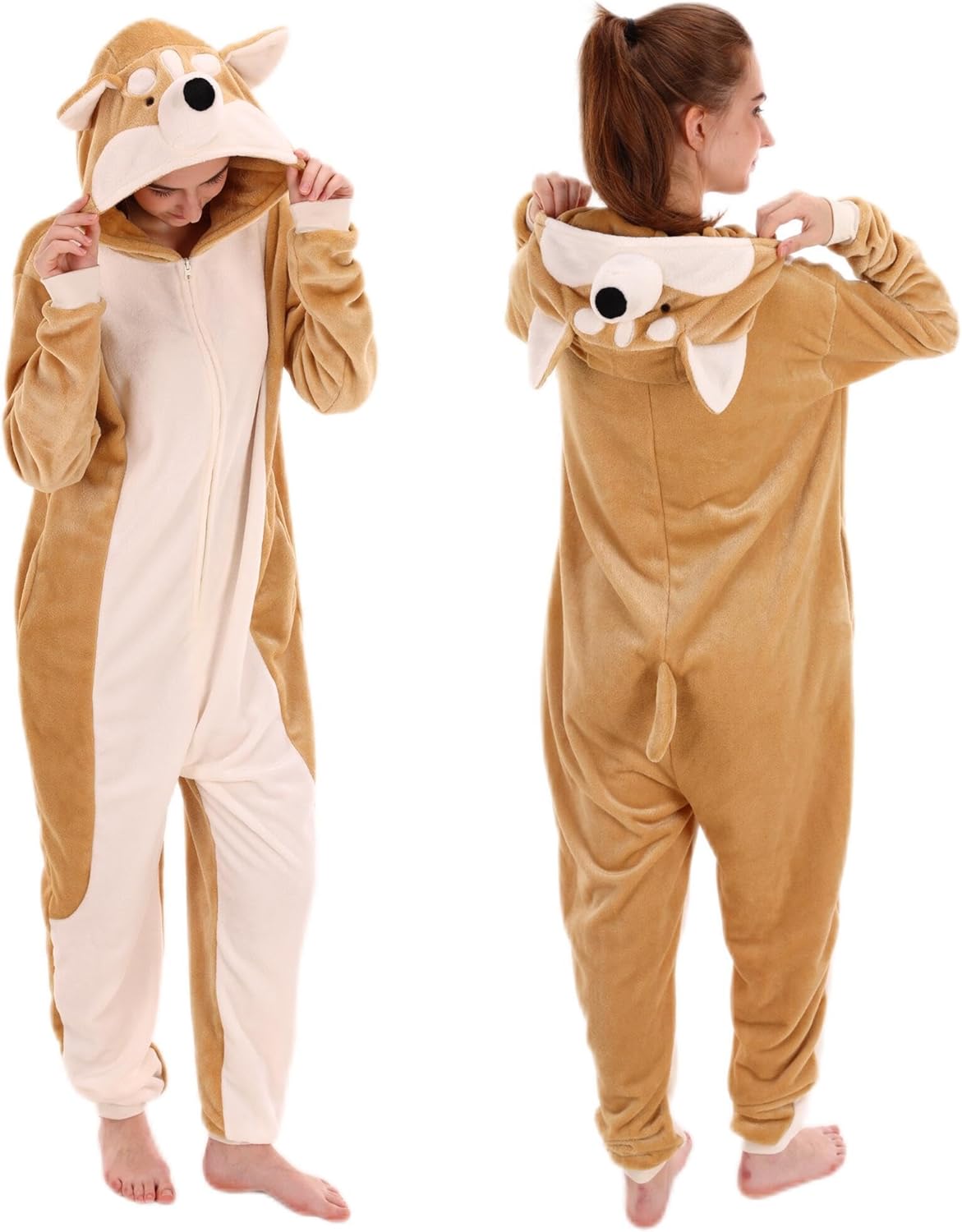 COSUSKET Snug Fit Unisex Adult Onesie Pajamas for Cozy Nights