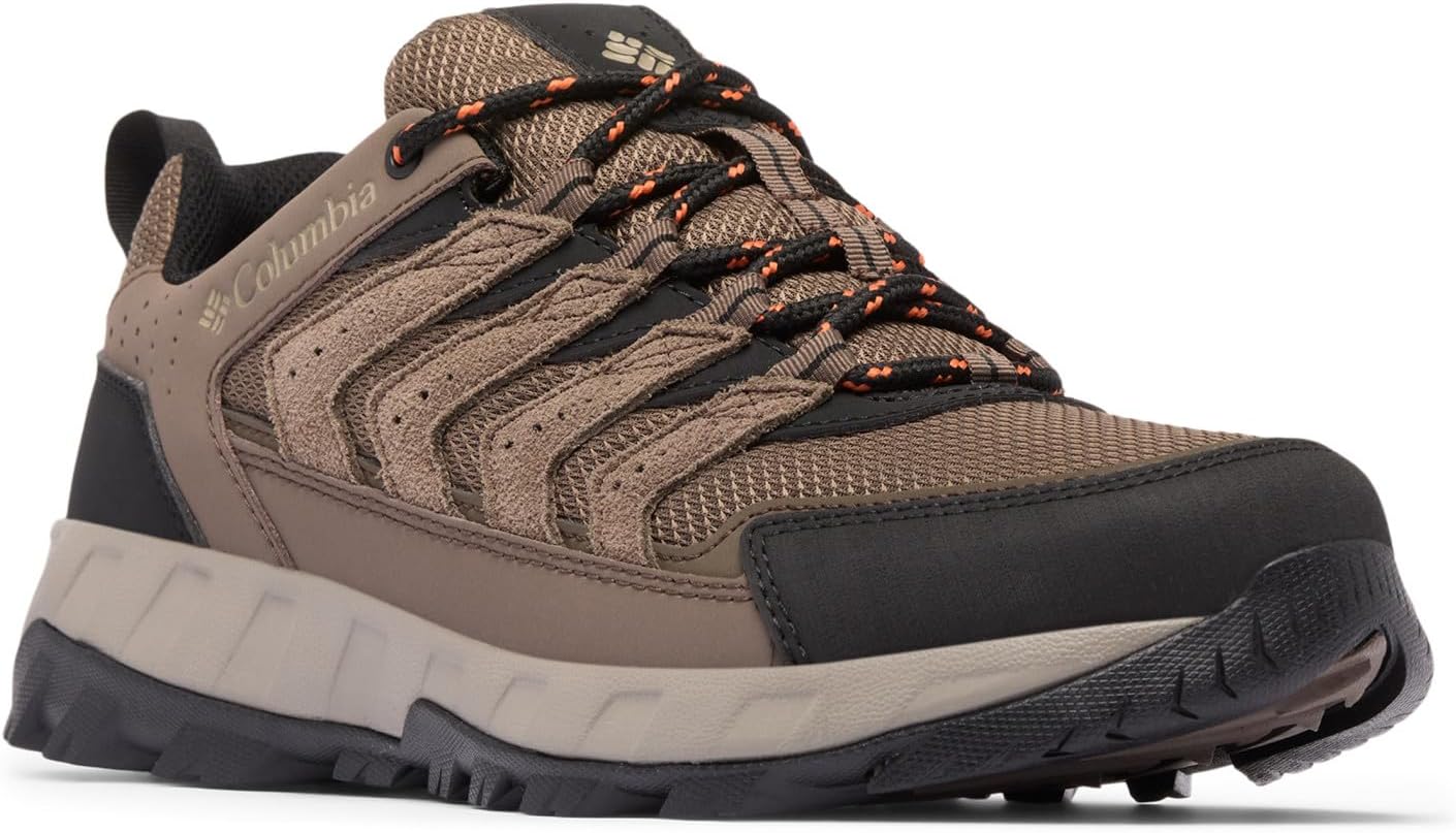 Columbia Mens Strata Trail Low: Waterproof Trail Shoes for Comfort
