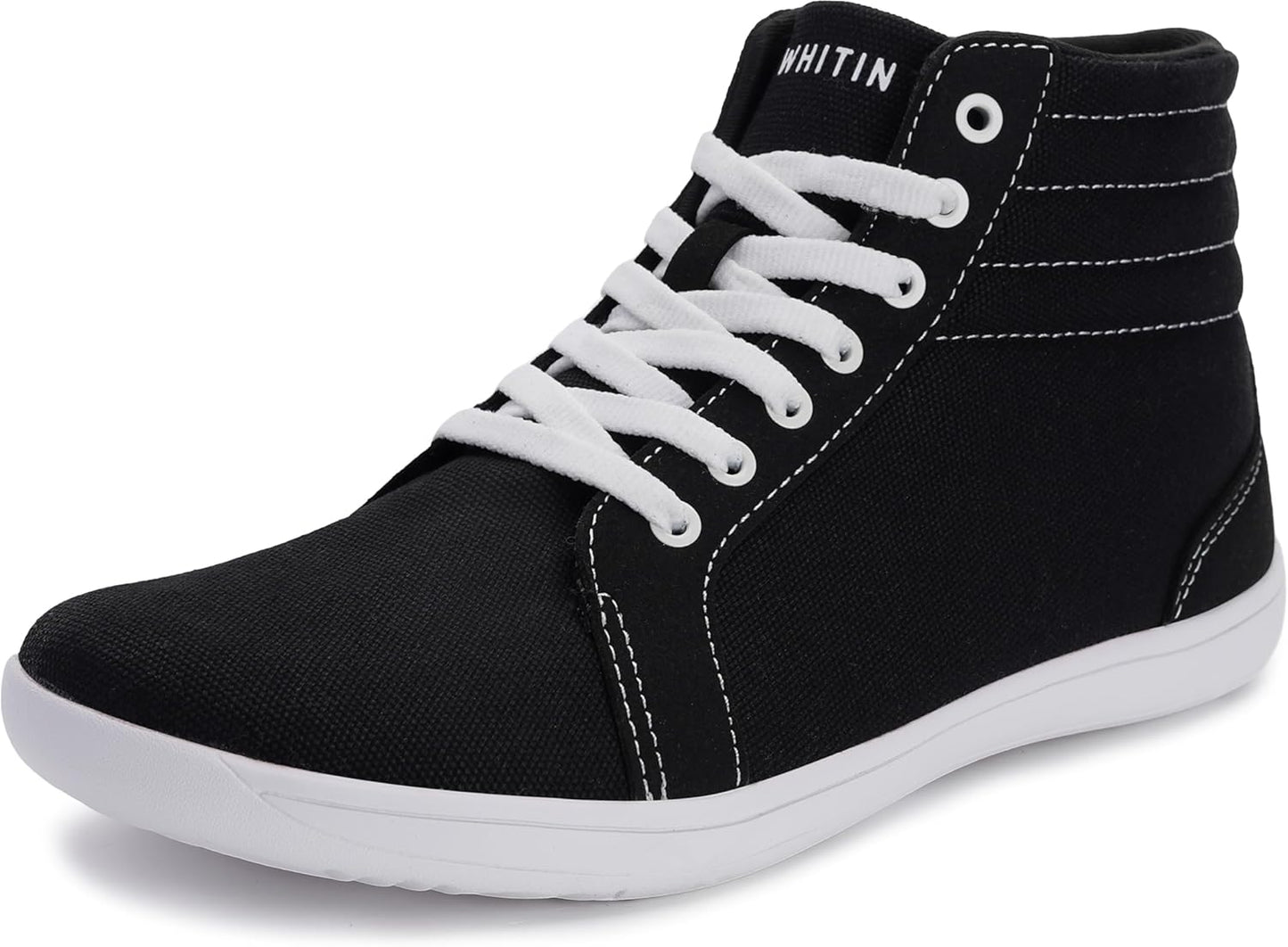 WHITIN Men's Wide Hi-top Minimalist Barefoot Sneakers Review