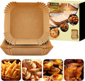 200PCS Air Fryer Paper Liners 9.5 in Unbleached Parchment - Keeps