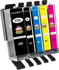 280XL 281XL Ink Cartridges for PIXMA Cake Printer - High Yield Packs