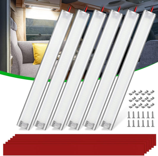 CT CAPETRONIX 12v LED Interior Light Bar for Vehicles and More