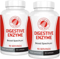 Ultimate High Potency Digestive Enzyme Supplement - 2 Bottles