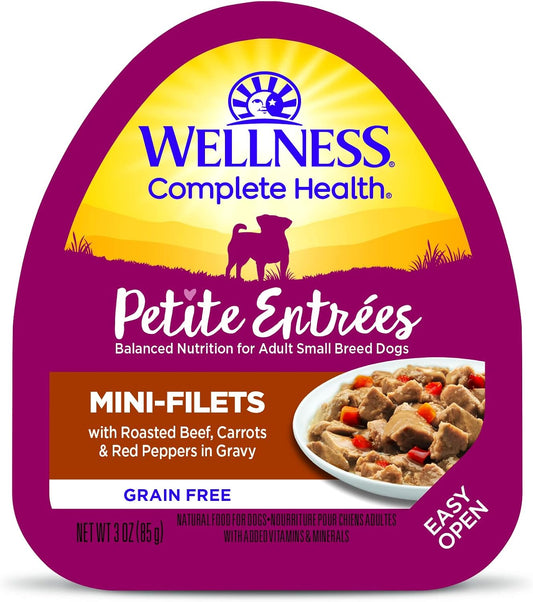 Wellness Petite Entrees Mini Fillets Grain Free Dog Food Review