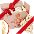 Fire Starters XXL 200 pc - Fast Natural Firelighters for Grill