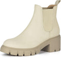 Athlefit Women's Chelsea Boots Chunky Heel Lug Sole - Stylish Grip