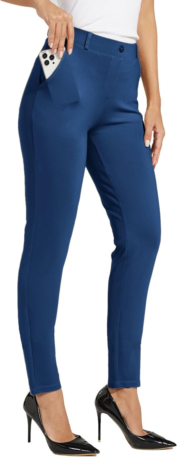 Willit Women's Yoga Dress Pants for Office and Casual Wear