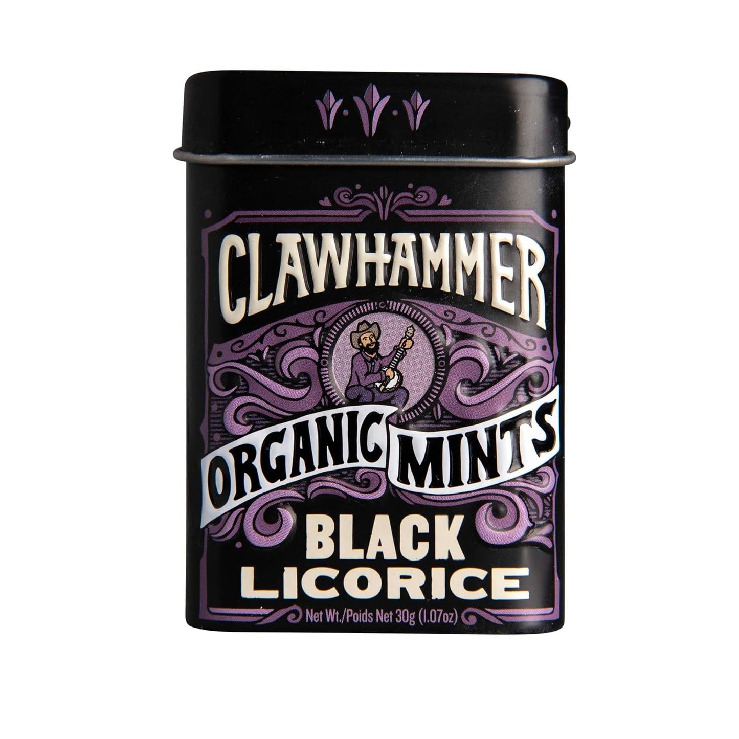 Clawhammer Organic Mints Black Licorice - Natural Flavor Delight
