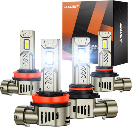 SEALIGHT H9 H8 H11 HB3 9005 Fog Light Bulbs for Off-Road Use