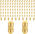 Foskan Push Fit Fittings 1 Inch Brass Coupling for Plumbing