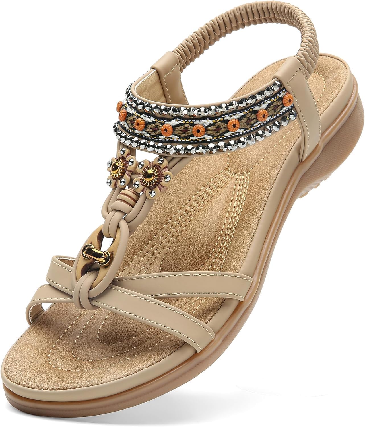 Littleplum Womens Sandals with Arch Support for Summer Comfort