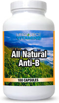 All Natural Anti-B Immune Support Capsules - 180 Count