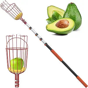 Buyplus 5-20 Foot Fruit Picker with Telescoping Pole