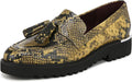 Womens Carolynn Lug Sole Loafer - Tasseled Menswear Loafer