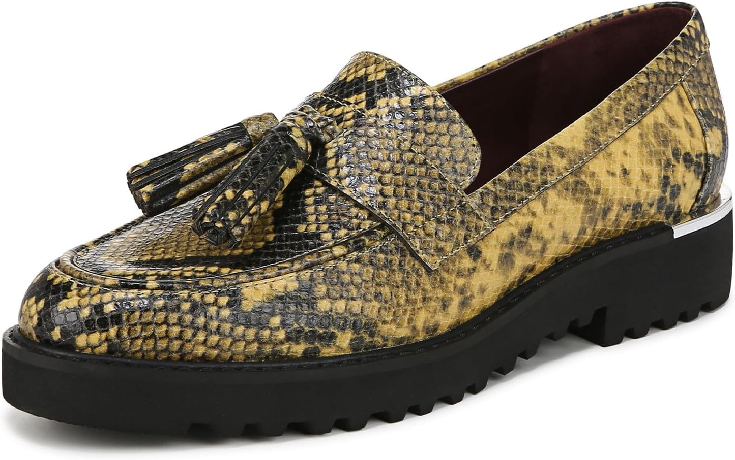 Franco Sarto Womens Carolynn Lug Sole Loafer for Stylish Comfort