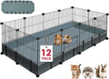 12 Panels Small Animal Playpen for Guinea Pigs and Puppies