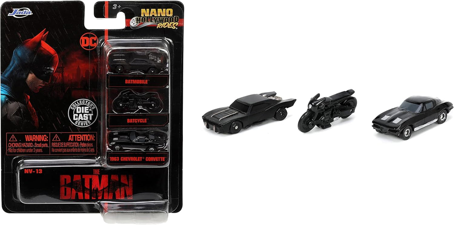 Nano Hollywood Rides: The Batman Die-Cast Vehicles