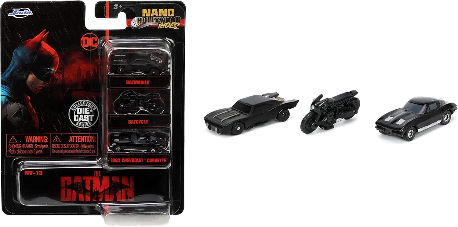 Nano Hollywood Rides: The Batman Die-Cast Vehicles