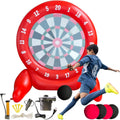 6Ft Tall Giant Kick Darts Game - Inflatable Soccer Target for Yard