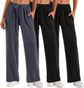 Neer Women's Baggy Sweatpants Wide Leg 3 Pack - Cozy Lounge Pants