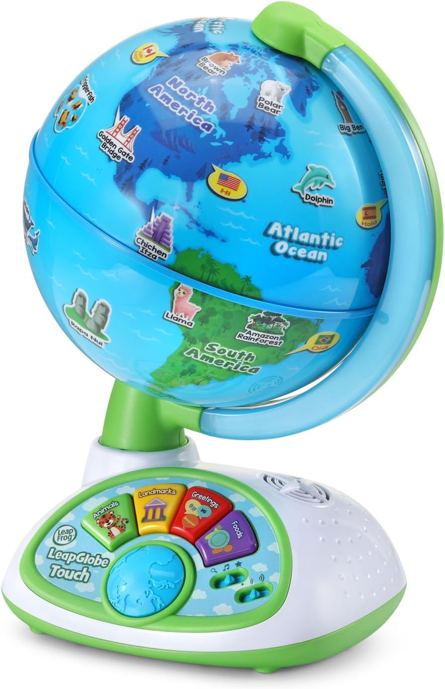 Interactive LeapGlobe: Fun Learning for Kids 3+
