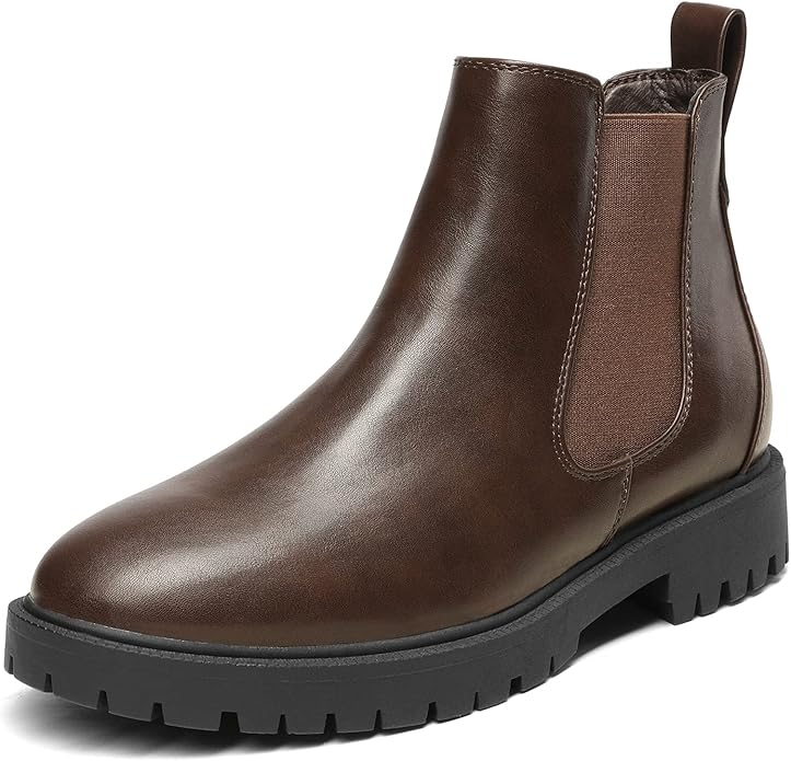 DREAM PAIRS Womens Chelsea Ankle Booties for Stylish Comfort