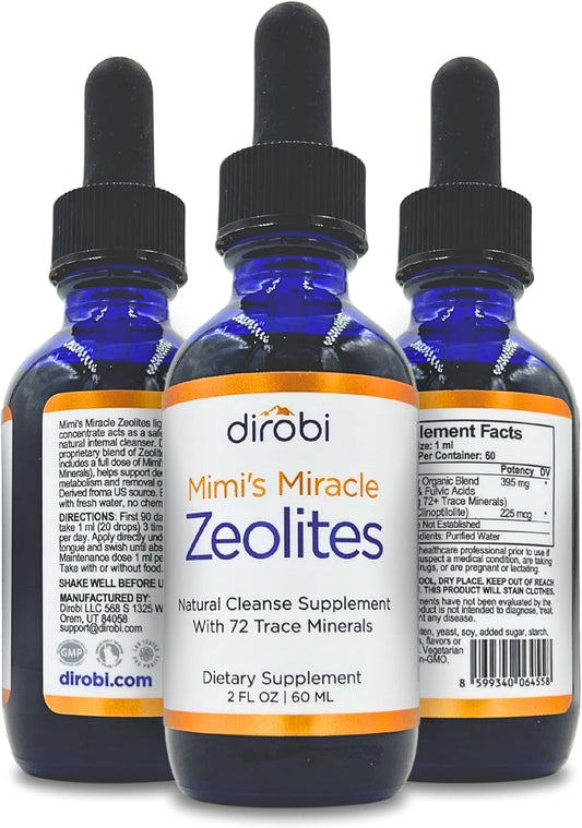 Mimi's Miracle Zeolites: Premium Micronized Zeolite Supplement