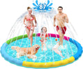Raxurt Splash Pad for Dogs - 87in Anti-Slip Dog Pool