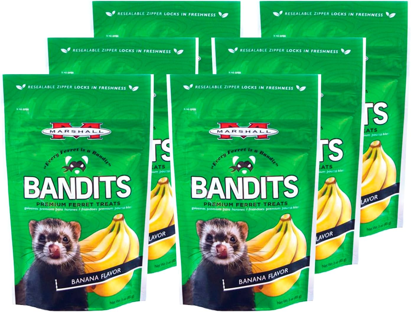Marshall Bandits Premium Ferret Treats for Training and Bonding