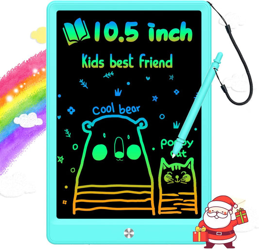 BUKEBU LCD Writing Tablet - Colorful 10.5 Doodle Pad for Kids