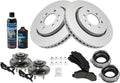 Front Ceramic Brake Pad & Rotor Kit for 2015-2017 Ford F-150 - Wheel