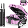Beats Fit Pro Case Cover with Safety Lock - Carbon Fiber Protector