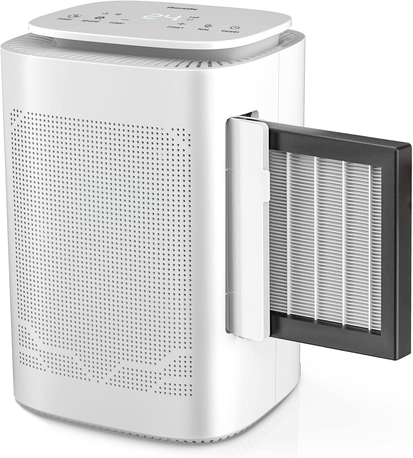 THECOSKY Dehumidifier & Air Purifier Combo, HEPA H13 Filter, Ion Function