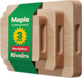 Riveira Maple Wood Cutting Board Set of 3 - Versatile Kitchen Boards