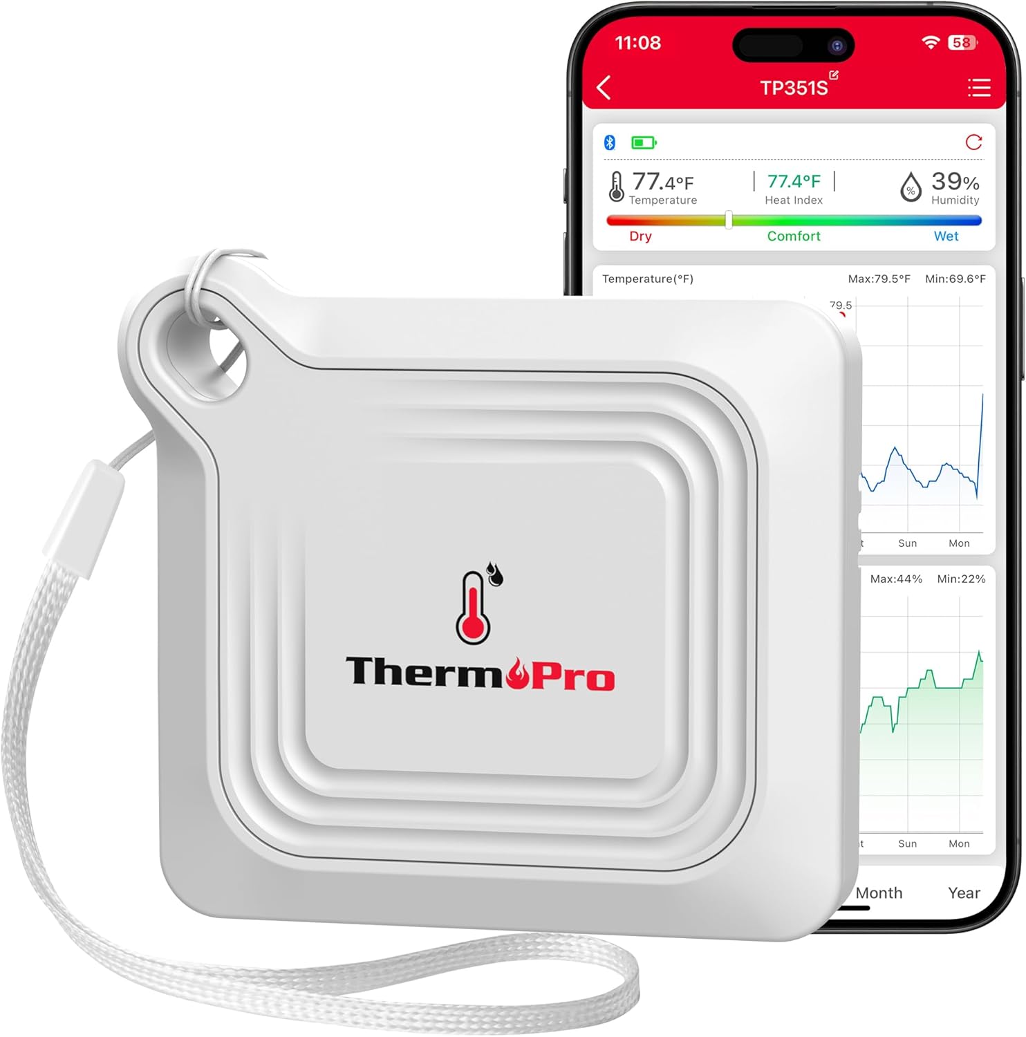 ThermoPro Bluetooth Temp Monitor - Remote Control