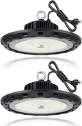 200W LED High Bay Lights 30000LM 2-Pack - Ultra-Bright Daylight