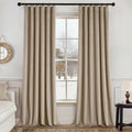MIULEE Velvet Curtains 96 in 2-Panel Set - Plush Room Darkening