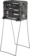Tourna Ballport Deluxe Tennis Ball Hopper with Wheels - Holds 80 Balls