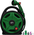 1/2ft x 50FT Retractable Garden Hose Reel - Portable Heavy Duty Reel