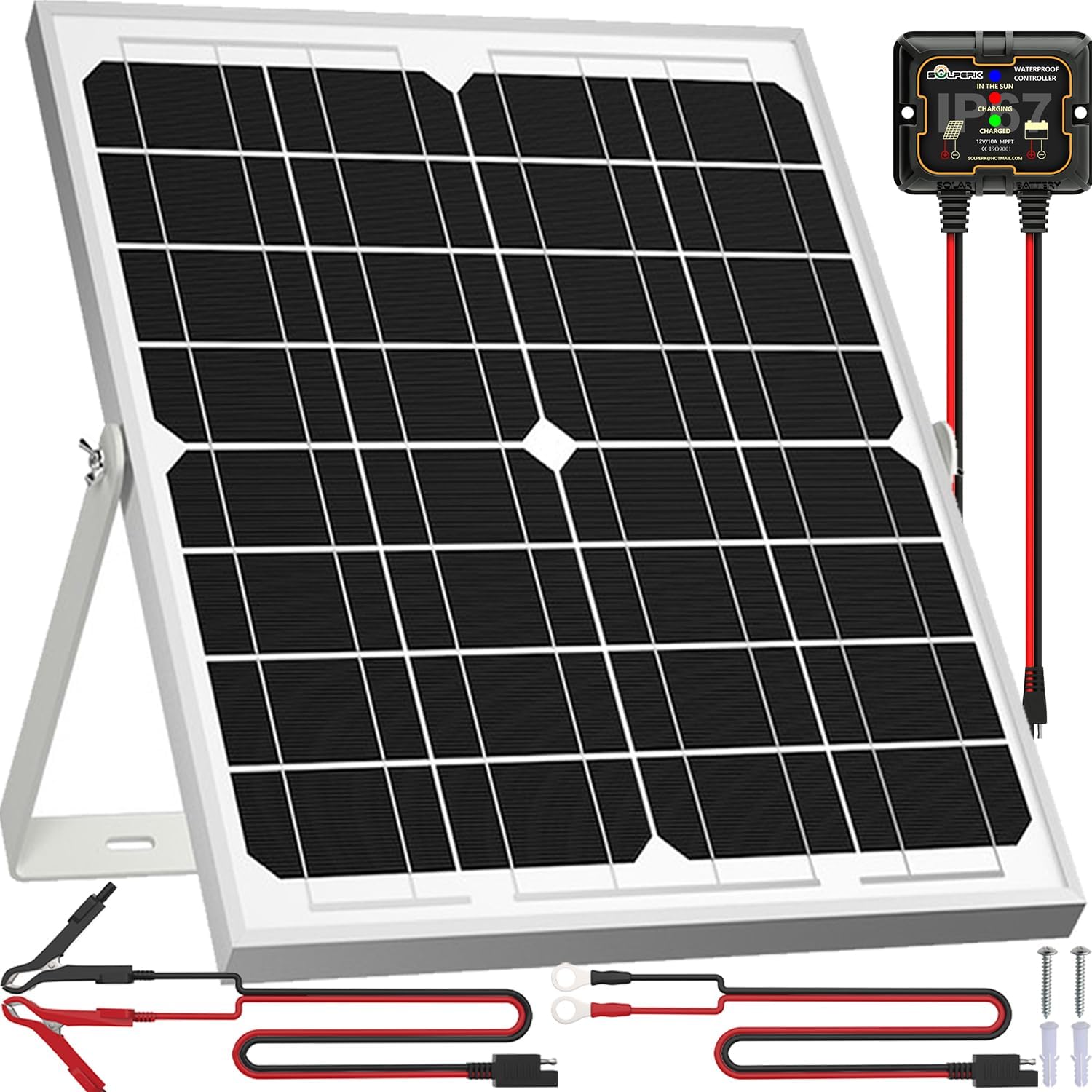SOLPERK 20W Solar Panel Kit: Keep Your Vehicle Powered