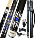 Tai ba cues 2-Piece Pool Cue Stick 58in - Straight, Balanced Play