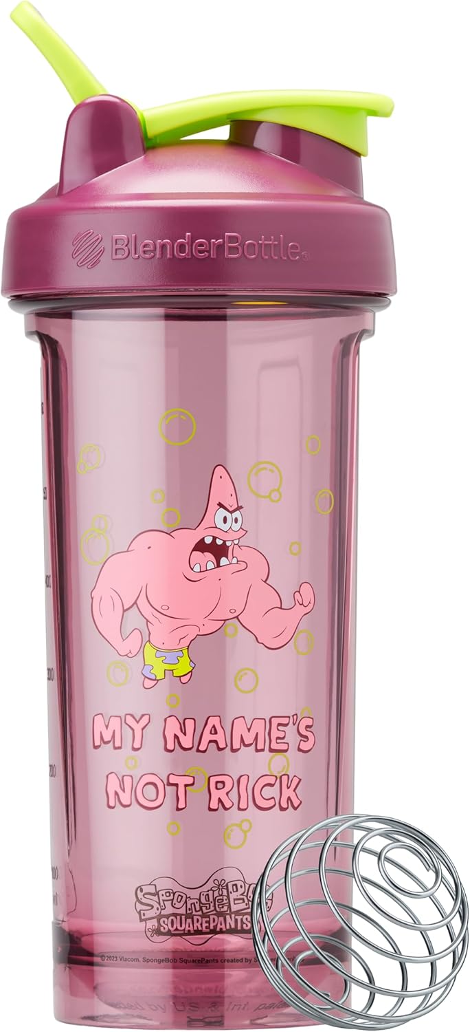 Pro Series Spongebob Shaker: Mix Protein & Pre-Workout