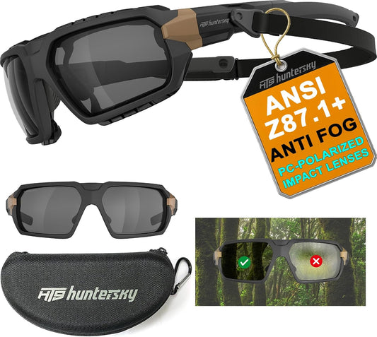 Ballistic Tactical Impact Protection Shooting Glasses for Safety
