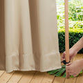 NICETOWN Outdoor Curtains 2 Panels W52 x L84 - Waterproof Patio