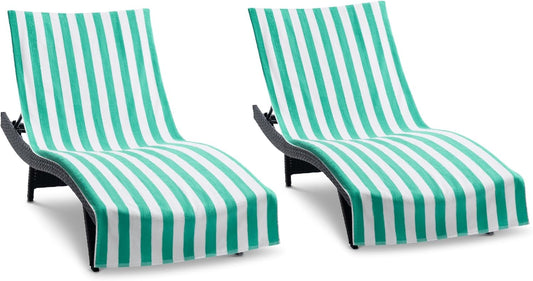 Stylish California Chaise Lounge Cover Pack of 2 for Beach