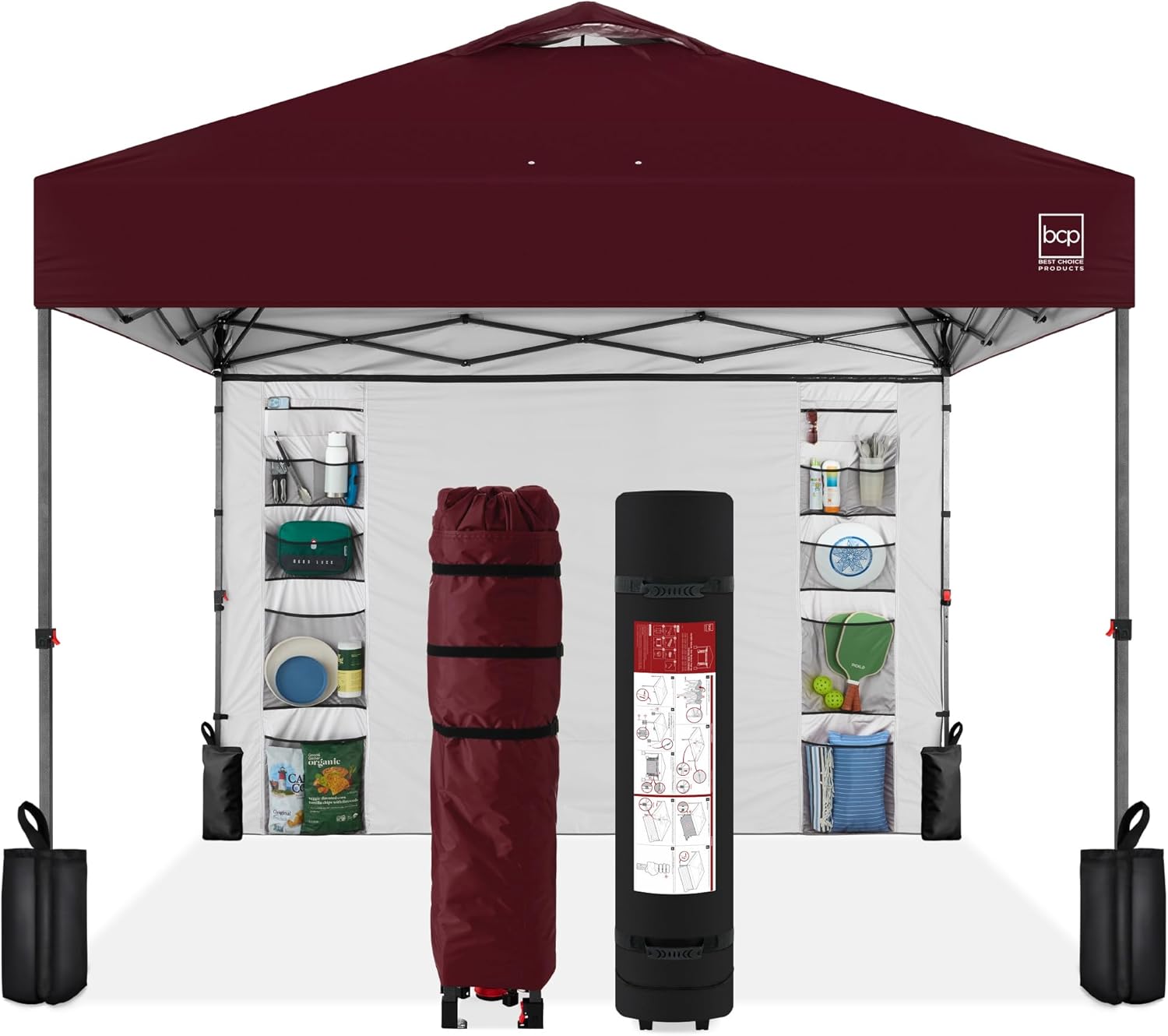 Best Choice Products 10x10ft Easy Pop Up Canopy for Events